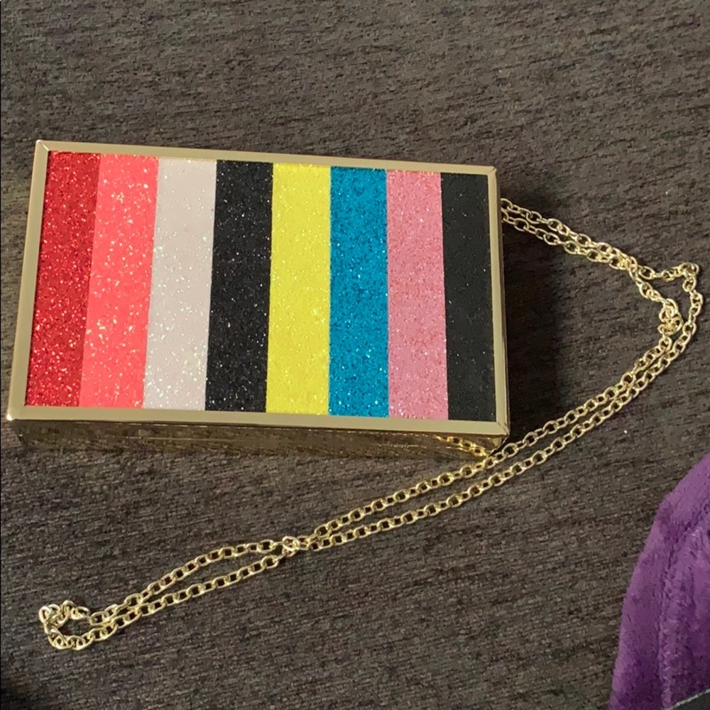 Multi colored purse